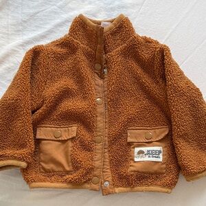 Indigo Brown Kids Puffer Jacket